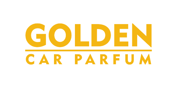 Golden car parfum